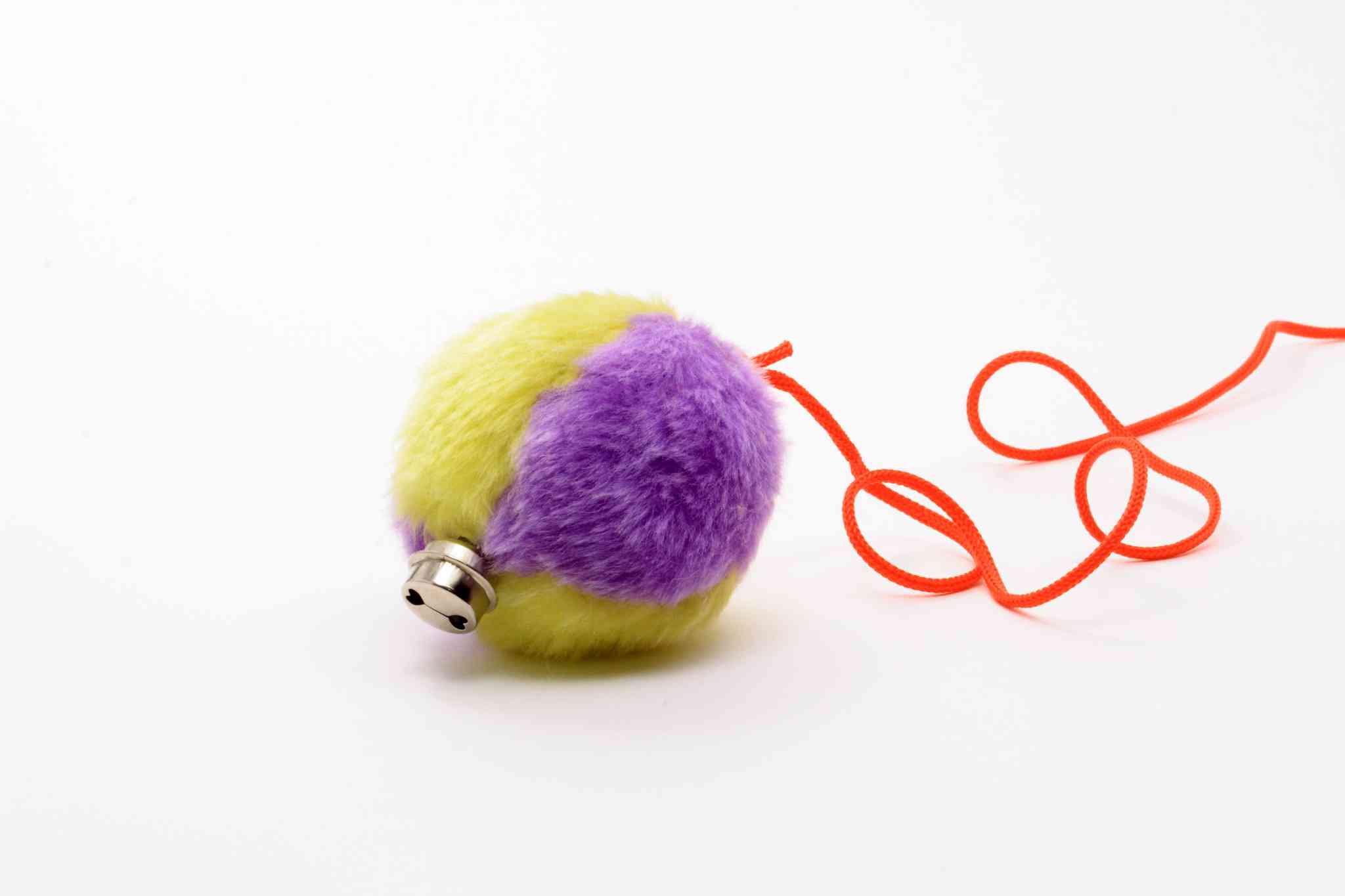 Fuzzy ball with bell
